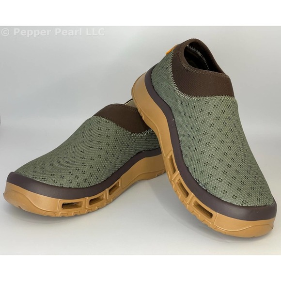 Fishing Boat Deck Shoes Neoprene Collar Men's Sizes 7- 13 Water Slip Resistant - Picture 1 of 8